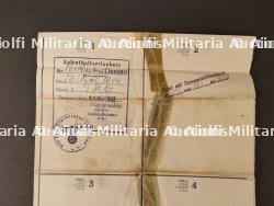 Passeport d’un ouvrier Belge en Allemagne. Passport of a Belgian worker in Germany. — photo 7