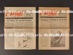 Journaux l'assaut. Newspapers assault.