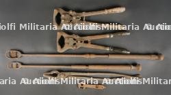 Lot d'ustensiles vétérinaires et maréchalerie