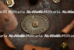 Casque a pointe de sous-officier de Police. German Police senior NCO spiked helmet. Polizei Unteroffizier Pickelhaube — miniature 3