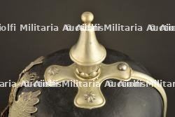 Casque a pointe de sous-officier de Police. German Police senior NCO spiked helmet. Polizei Unteroffizier Pickelhaube — miniature 5