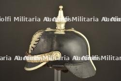 Casque a pointe de sous-officier de Police. German Police senior NCO spiked helmet. Polizei Unteroffizier Pickelhaube — miniature 10