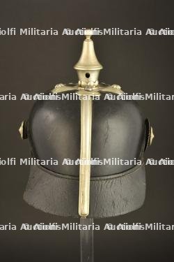 Casque a pointe de sous-officier de Police. German Police senior NCO spiked helmet. Polizei Unteroffizier Pickelhaube — miniature 12