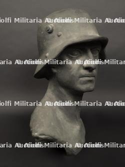Buste de soldat allemand. German soldier bust. — miniature 2