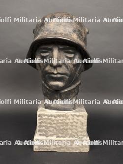 Buste de soldat allemand. German soldier bust.