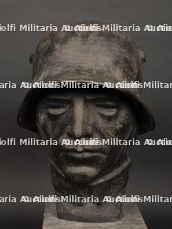 Buste de soldat allemand. German soldier bust. — miniature 2