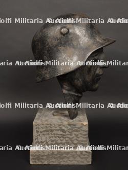 Buste de soldat allemand. German soldier bust. — miniature 3