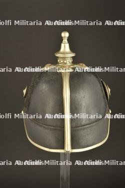 Casque a pointe de sous-officier de Police. German Police senior NCO spiked helmet — photo 7