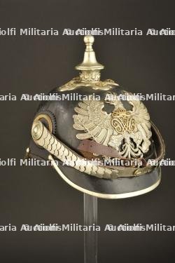 Casque a pointe de sous-officier de Police. German Police senior NCO spiked helmet — photo 8