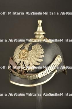 Casque a pointe de sous-officier de Police. German Police senior NCO spiked helmet — photo 9