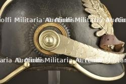 Casque a pointe de sous-officier de Police. German Police senior NCO spiked helmet — miniature 10