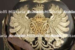 Casque a pointe de sous-officier de Police. German Police senior NCO spiked helmet — photo 11