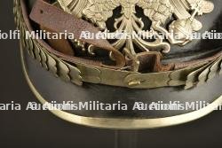 Casque a pointe de sous-officier de Police. German Police senior NCO spiked helmet — photo 12