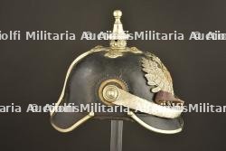 Casque a pointe de sous-officier de Police. German Police senior NCO spiked helmet — photo 13