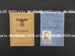 Soldbuch officier Heer. Solbuch officer Heer. — photo 1