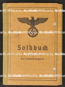 Soldbuch officier Heer. Solbuch officer Heer. — photo 4