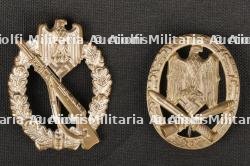 Insignes infanterie. Infantry badges.