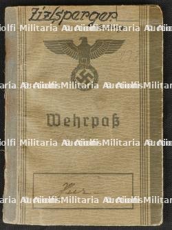 Wehrpass allemand. German Wehrpass.