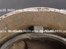 Casque Anglais MkII avec insigne et personnalisation. British MkII helmet — photo 13