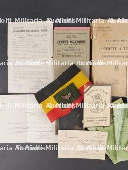 Gros lot de documents Belgique 1940. Large lot of Belgian documents from 1940 — photo 2