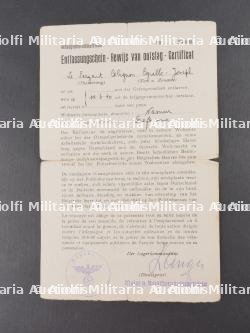 Gros lot de documents Belgique 1940. Large lot of Belgian documents from 1940 — miniature 7