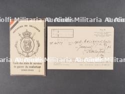Gros lot de documents Belgique 1940. Large lot of Belgian documents from 1940 — photo 19