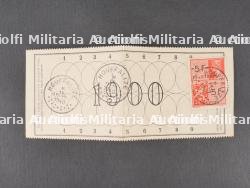 Superbe ensemble 6e Chasseurs Ardennais veste, plaque d'identité, photos et documents du soldat Delveau. Superb set from the 6th Ardennes Chasseurs including tunic, identity tag, photos and documents of soldier Delveau — miniature 9