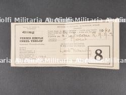 Superbe ensemble 6e Chasseurs Ardennais veste, plaque d'identité, photos et documents du soldat Delveau. Superb set from the 6th Ardennes Chasseurs including tunic, identity tag, photos and documents of soldier Delveau — miniature 10