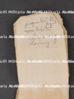Superbe ensemble 6e Chasseurs Ardennais veste, plaque d'identité, photos et documents du soldat Delveau. Superb set from the 6th Ardennes Chasseurs including tunic, identity tag, photos and documents of soldier Delveau — miniature 18