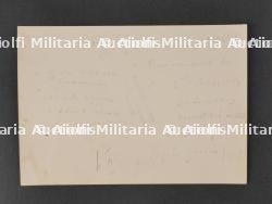 Ensemble sabre, documents et chemise de prisonnier du Colonel Leblanc des Chasseurs Ardennais. Set including sabre, documents and prisoner shirt of Colonel Leblanc from the Ardennes Chasseurs — miniature 18