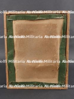 Ensemble valise, pantalon, médailles et musette d'un Chasseur Ardennais prisonnier. Set including suitcase, trousers, medals and satchel of a captured Ardennes Chasseur — miniature 22