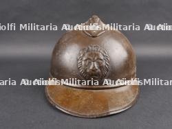 Casque Belge WWI avec impact. Belgian WWI helmet with impact — miniature 2