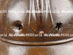 Casque Belge WWI avec impact. Belgian WWI helmet with impact — photo 8