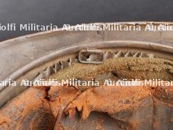 Casque Belge WWI avec impact. Belgian WWI helmet with impact — photo 15