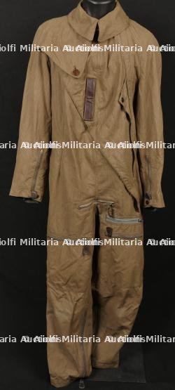 Combinaison de vol. German Flying suit.