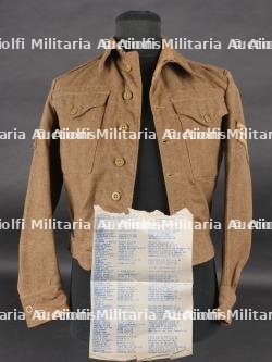 Battle Dress de la 13e Brigade de Fusiliers Namur. Battle Dress of the 13th Fusilier Brigade Namur — photo 1