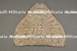 Plaque de bonnet a poil d'officier.