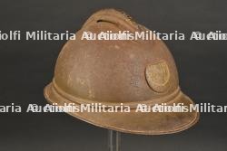 Casque Adrian 1915 Troupes d'Afriques. — miniature 5