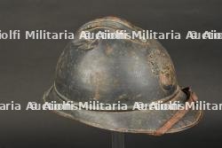 Casque Adrian 1915 infanterie. — miniature 5
