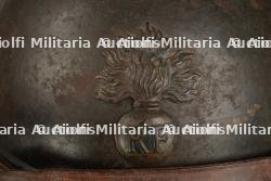 Casque Adrian 1915 infanterie. — miniature 2