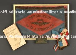 Fanion du 17ème régiment d'artillerie.