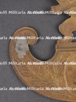 Rare plaque de shako de voltigeur belge. Rare Belgian voltigeur shako plate — photo 5