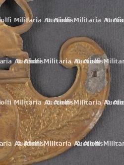 Rare plaque de shako de voltigeur belge. Rare Belgian voltigeur shako plate — photo 6