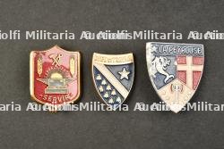 Ensemble d'insignes Vichy.