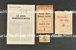 Ensemble de documents du Rassemblement National Populaire — photo 1