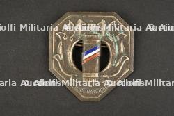 Plaque d'officier de police Vichy.