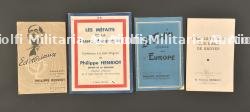 Ensemble de livrets de propagande Vichy.