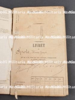 Documents et plaque de képi du 14e de Ligne. Documents and kepi plate from the 14th Line Infantry — miniature 18