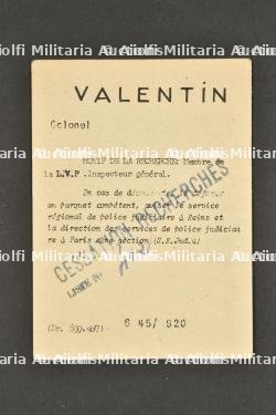 Carte de recherches LVF.