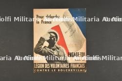 Brochure de propagande LVF.